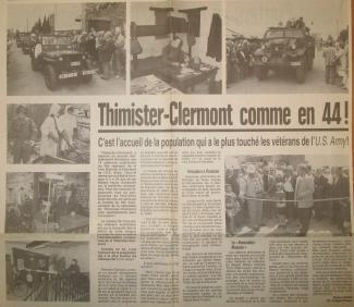 Thimister-Clermont comme en 44 !